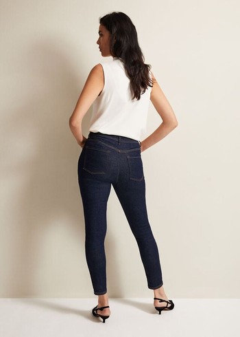 Phase Eight Jelena Super Comfort Skinny Trousers Indigo Australia | RA5301749